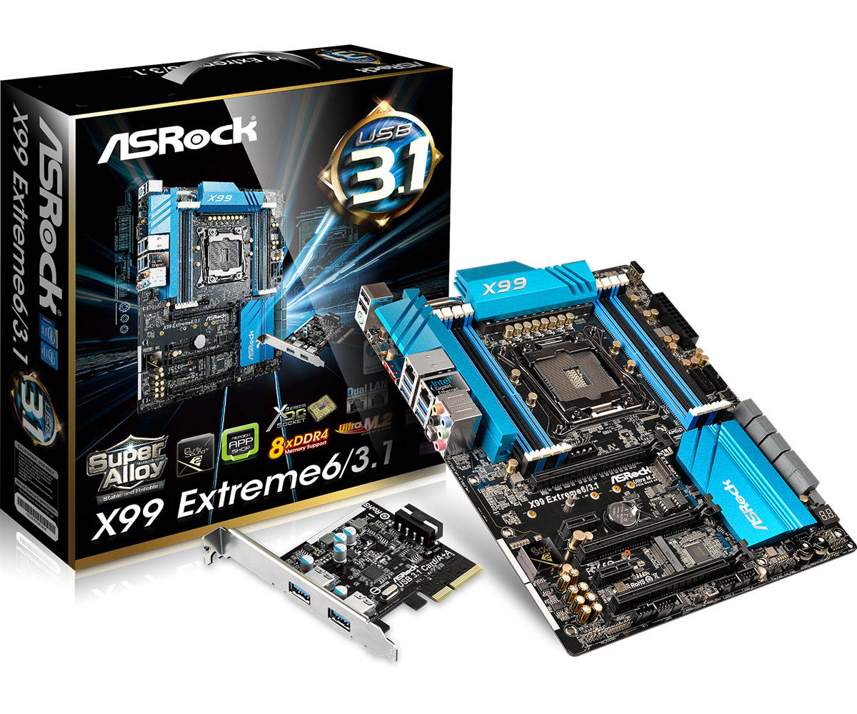 Asrock X99 Extreme6/3.1 - Motherboard Specifications On MotherboardDB